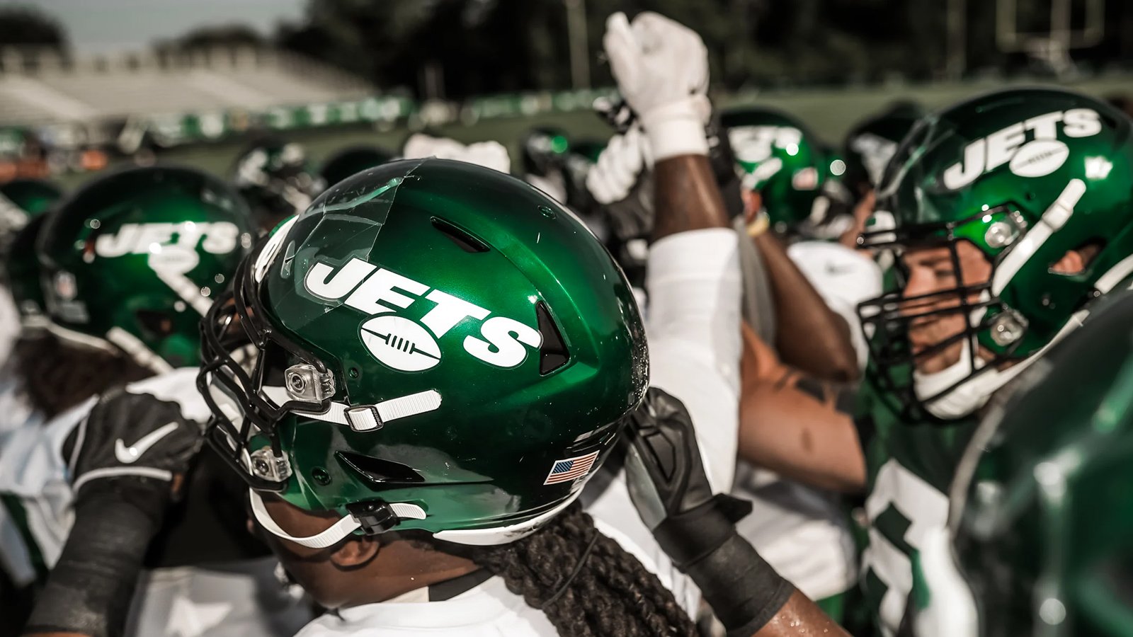 New york jets helmet bank