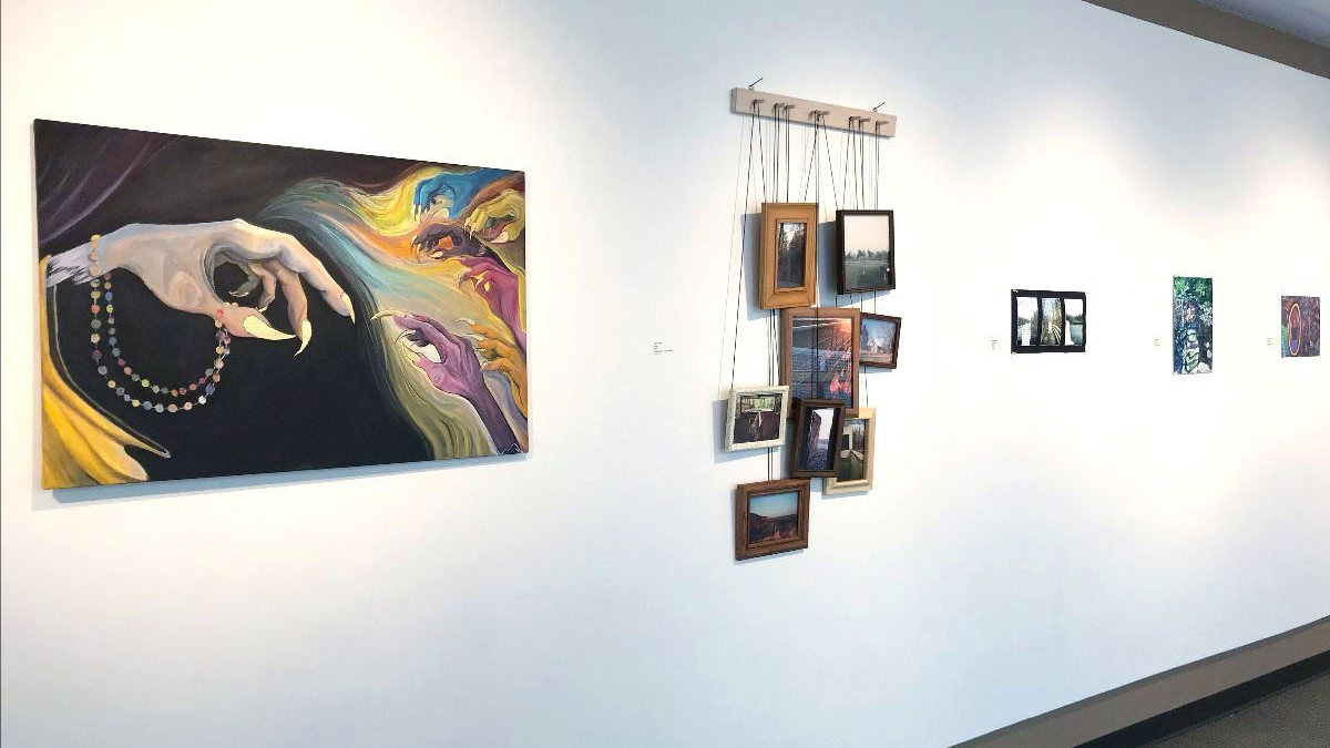 Exhibit highlighting student art at Adelphi The Long Island Times