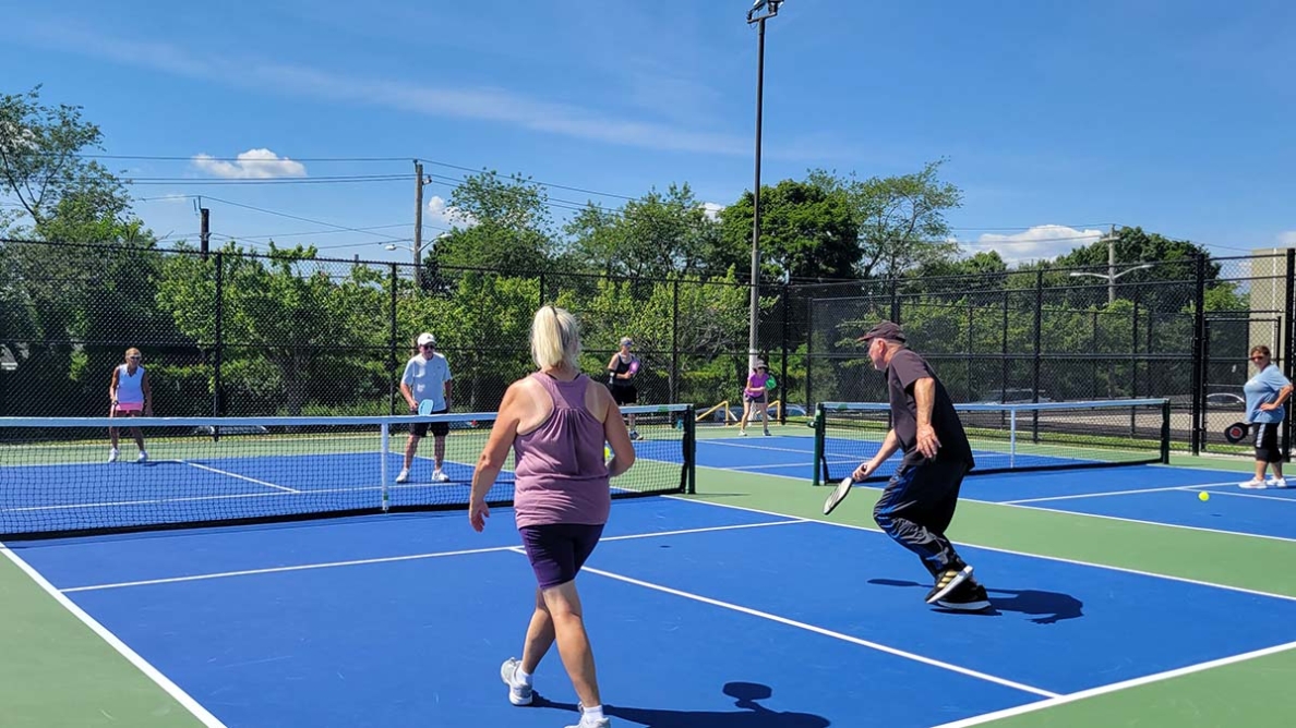 Town adds new pickleball courts • The Long Island Times