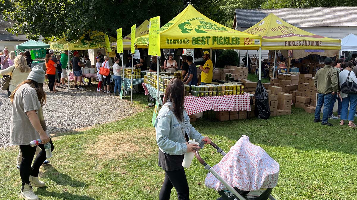 Pickle Festival is anything but sour The Long Island Times