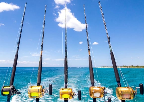 Fishing Rods Boat