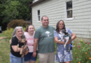 Deb, Katie, Jason And Greta With Gatsby And Milo