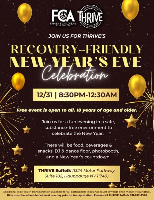 Recovery Friendly Nye Flyer